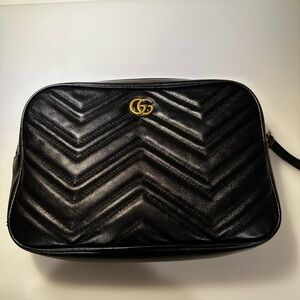 Gucci Black Leather Belt Bag